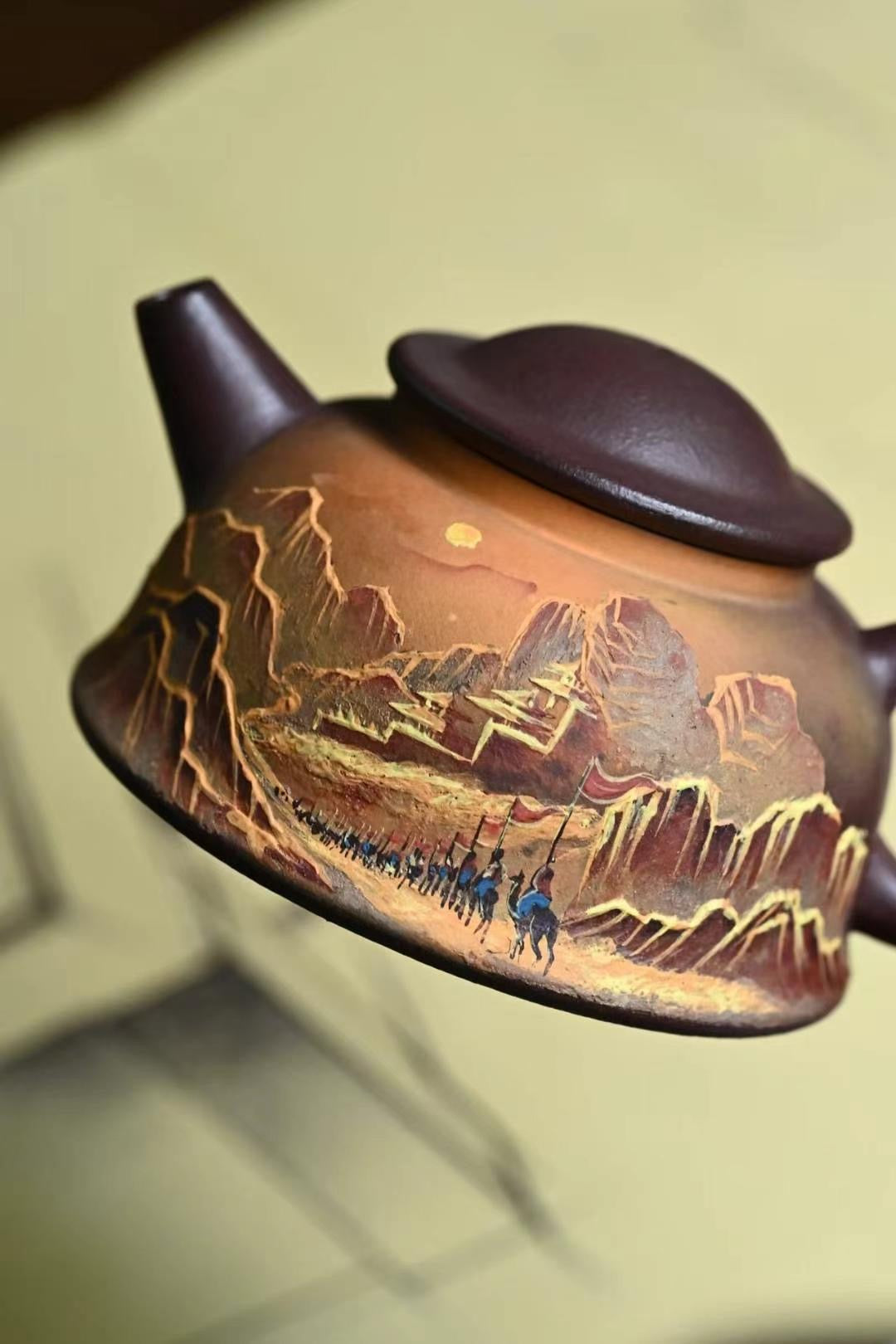 Purple Clay teapot Silk Road · Zhang Qian's Journey to the Western Regions