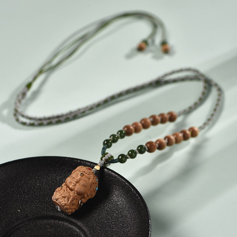 Mysore Sandalwood Necklace-Sweater Chain-Coat Chain-Jewelry Chain