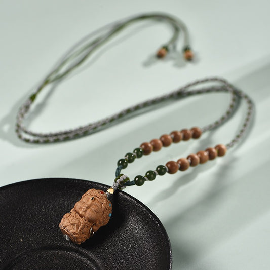 Mysore Sandalwood Necklace-Sweater Chain-Coat Chain-Jewelry Chain
