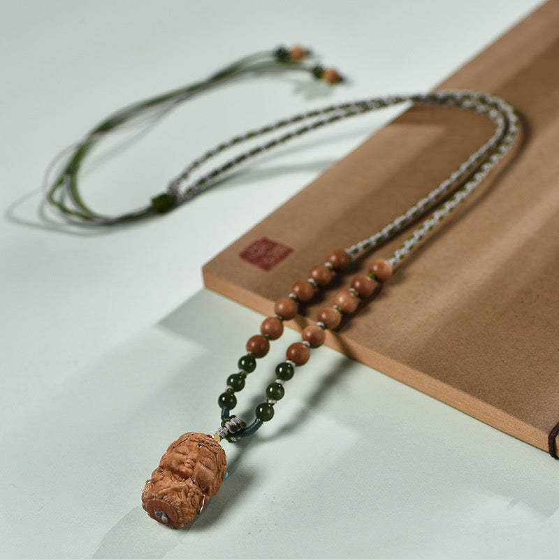 Mysore Sandalwood Necklace-Sweater Chain-Coat Chain-Jewelry Chain