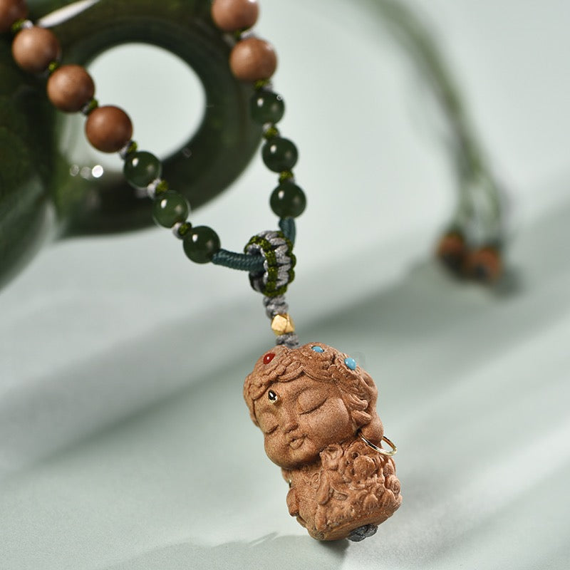 Mysore Sandalwood Necklace-Sweater Chain-Coat Chain-Jewelry Chain