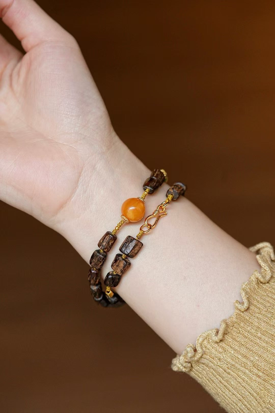 Sunrise Freeform Selection Bracelet- Good Luck Fengshui Bracelet