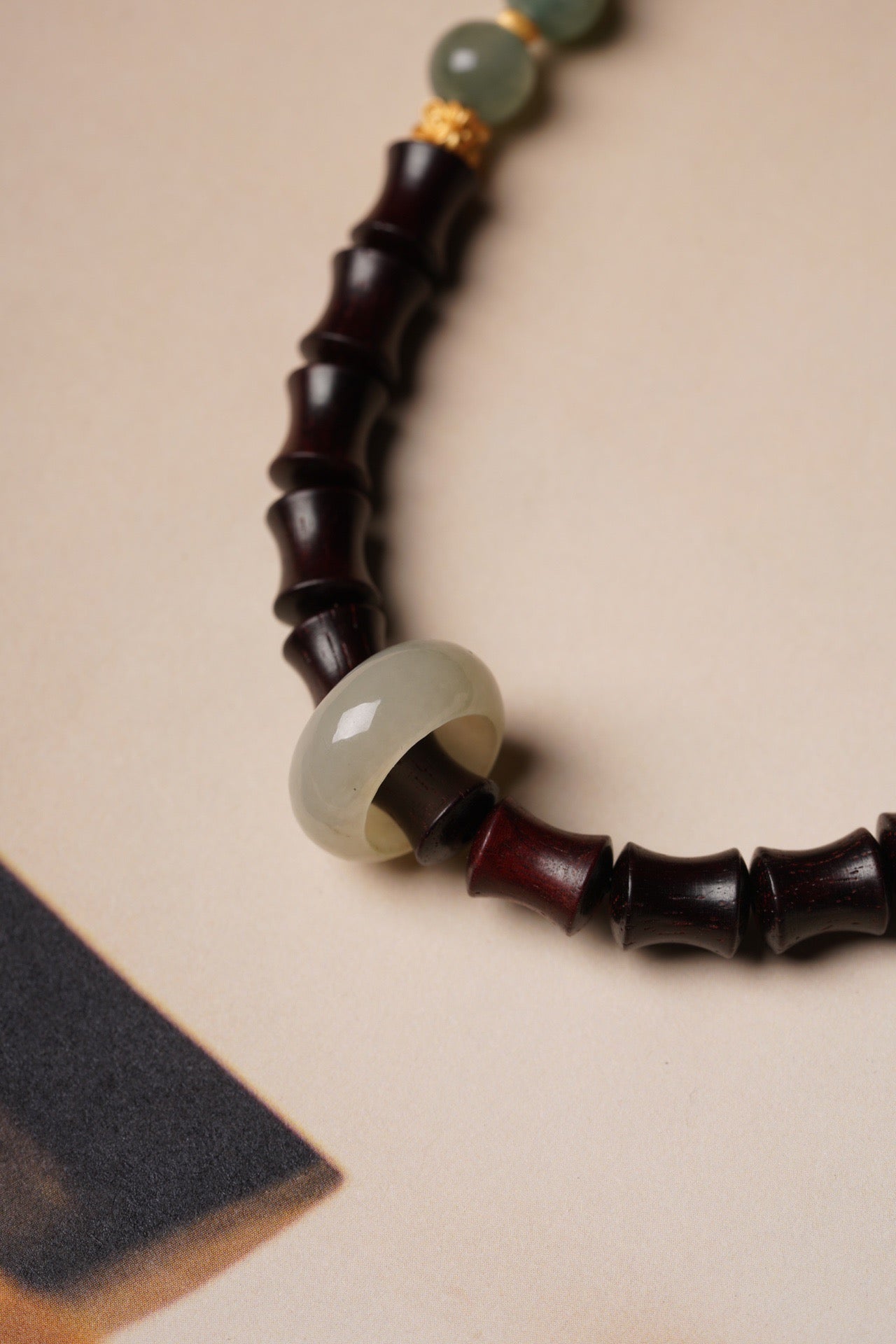 Rosewood fengshui bracelet lucky jew friendship bracelet