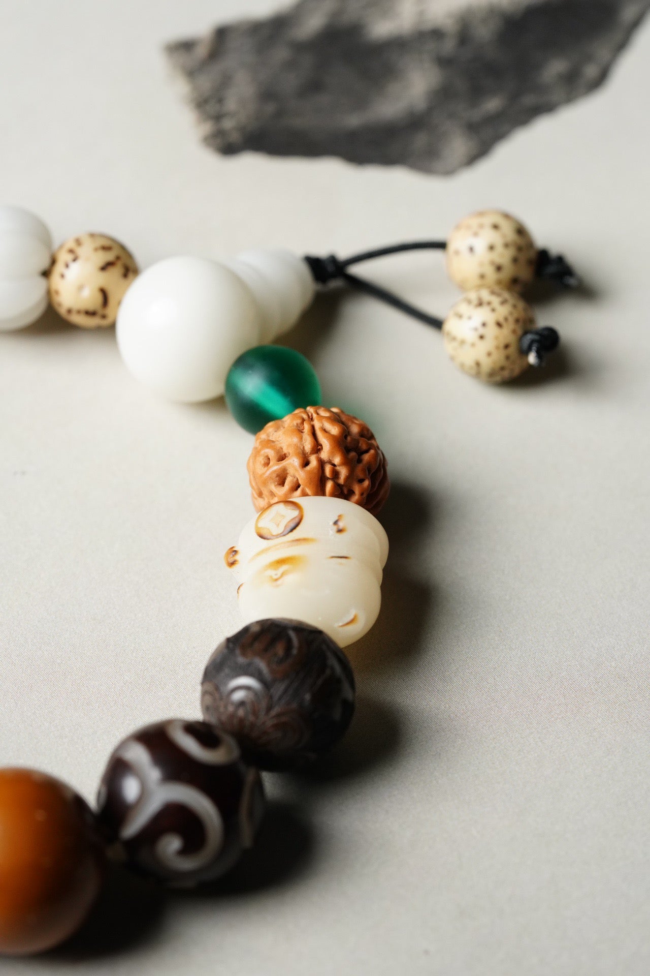 Eighteen-Bead Auspicious Wealth-Attracting Design Fengshui Lucky Bracelets