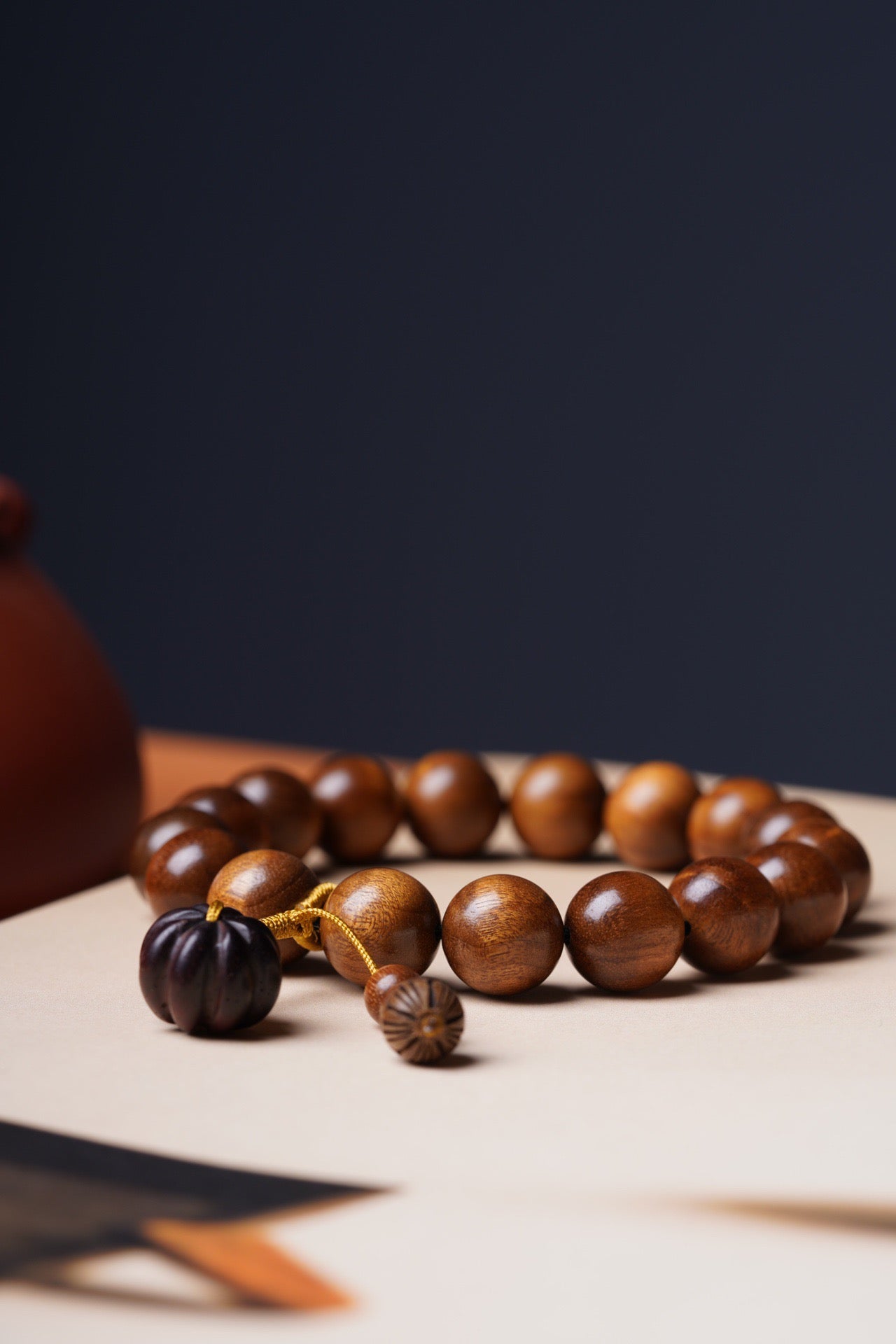 Pumpkin Pattern 1.2 (Golden Nanmu Lucky Bracelet)