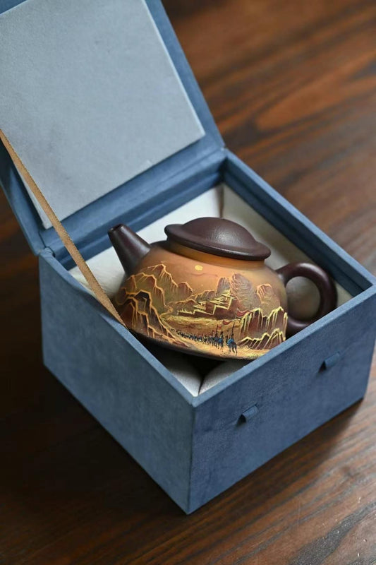 Purple Clay teapot Silk Road · Zhang Qian's Journey to the Western Regions