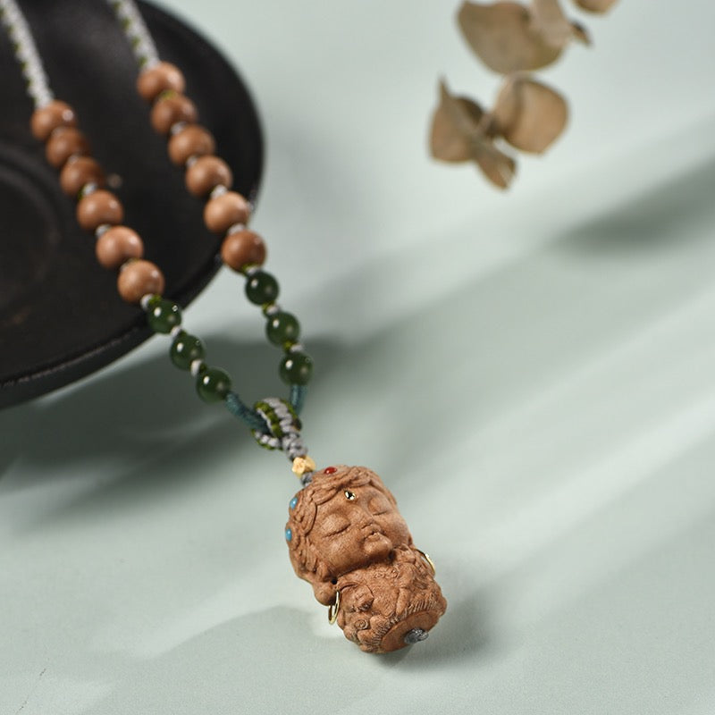 Mysore Sandalwood Necklace-Sweater Chain-Coat Chain-Jewelry Chain