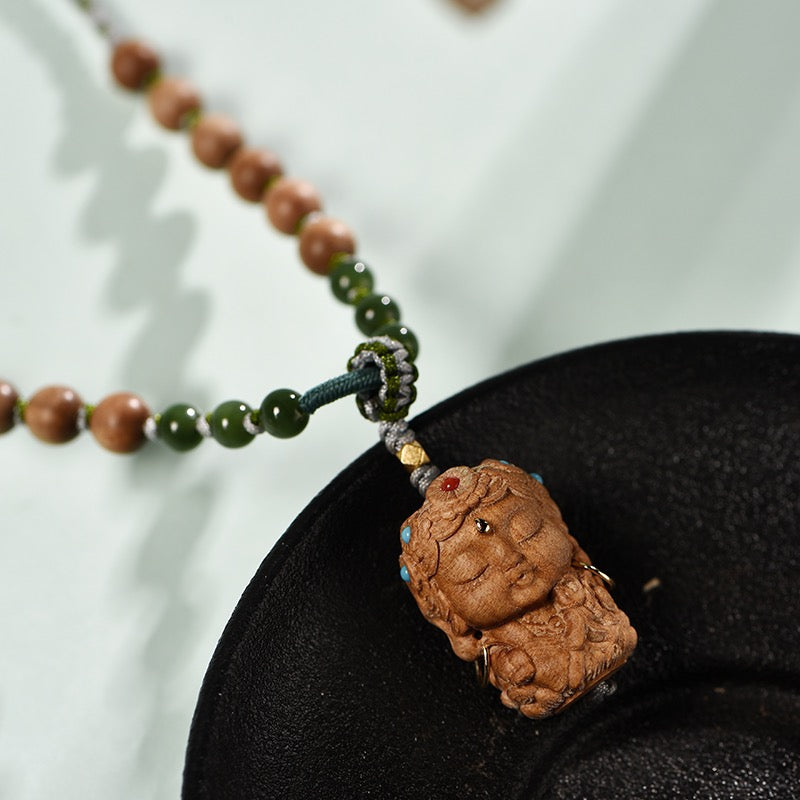 Mysore Sandalwood Necklace-Sweater Chain-Coat Chain-Jewelry Chain