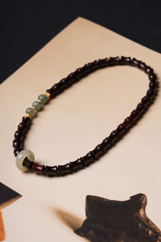 Rosewood fengshui bracelet lucky jew friendship bracelet